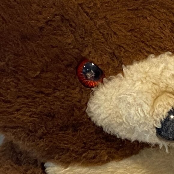 Vintage Teddy Bear Plush Stuffed Animal Happiness Aid by Well-Made Toy Brown - Picture 3 of 11